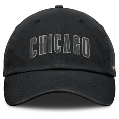 Chicago Cubs Camo Pack Club Adjustable Hat - Black | Nike