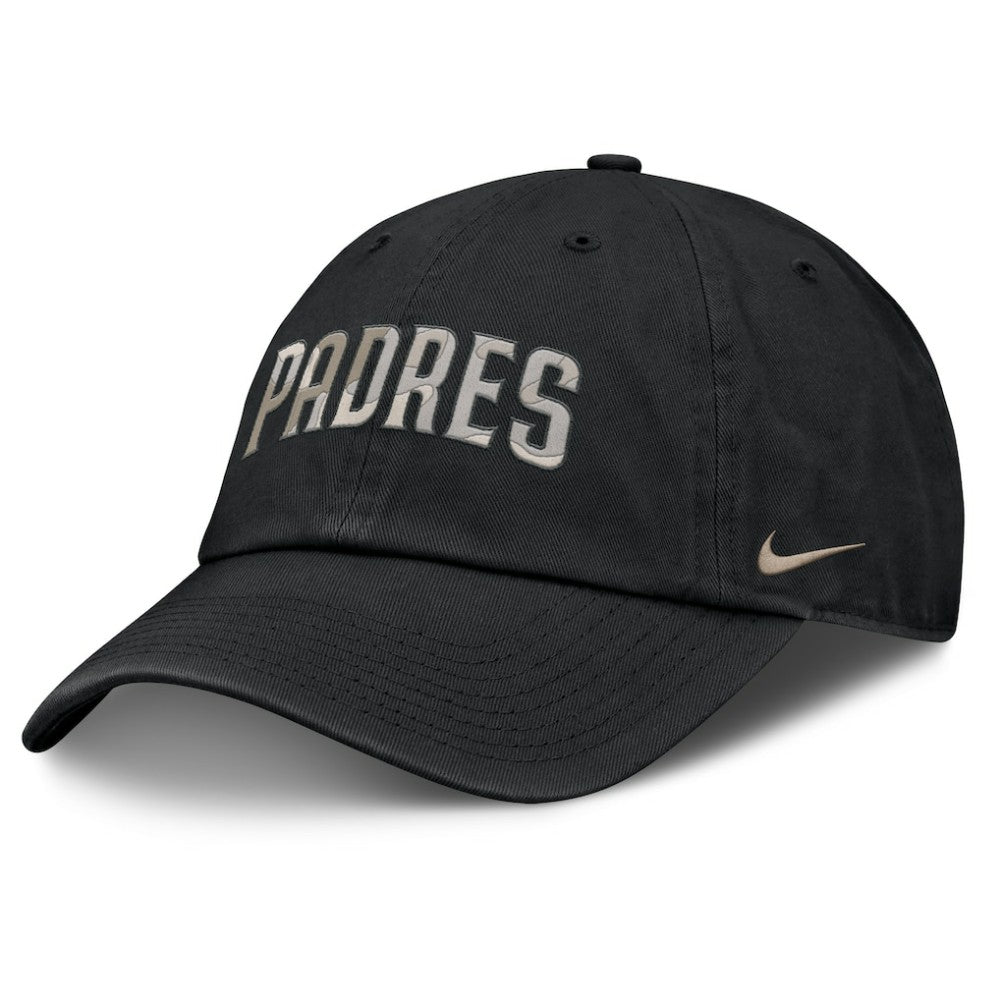 San Diego Padres Camo Pack Club Adjustable Hat - Black | Nike