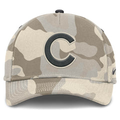 Chicago Cubs Camo Pack Rise Adjustable Hat - Natural | Nike