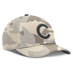 Chicago Cubs Camo Pack Rise Adjustable Hat - Natural | Nike