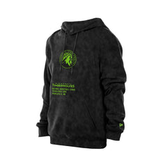 Minnesota Timberwolves Sport Night Mineral Wash Pullover Hoodie - Black | New Era for sale