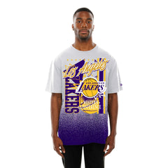 Los Angeles Lakers Injection Sport Classics T-Shirt - White | New Era discount