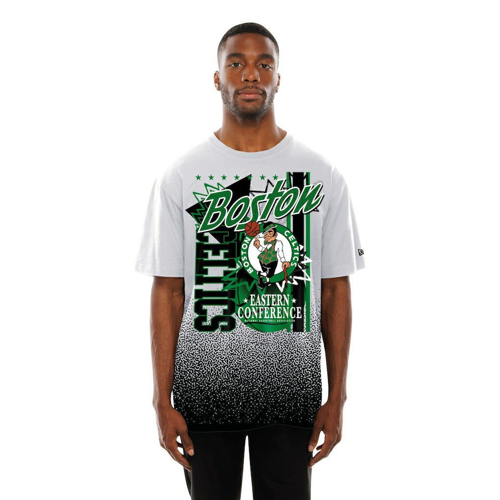 Boston Celtics Injection Sport Classics T-Shirt - White | New Era discount
