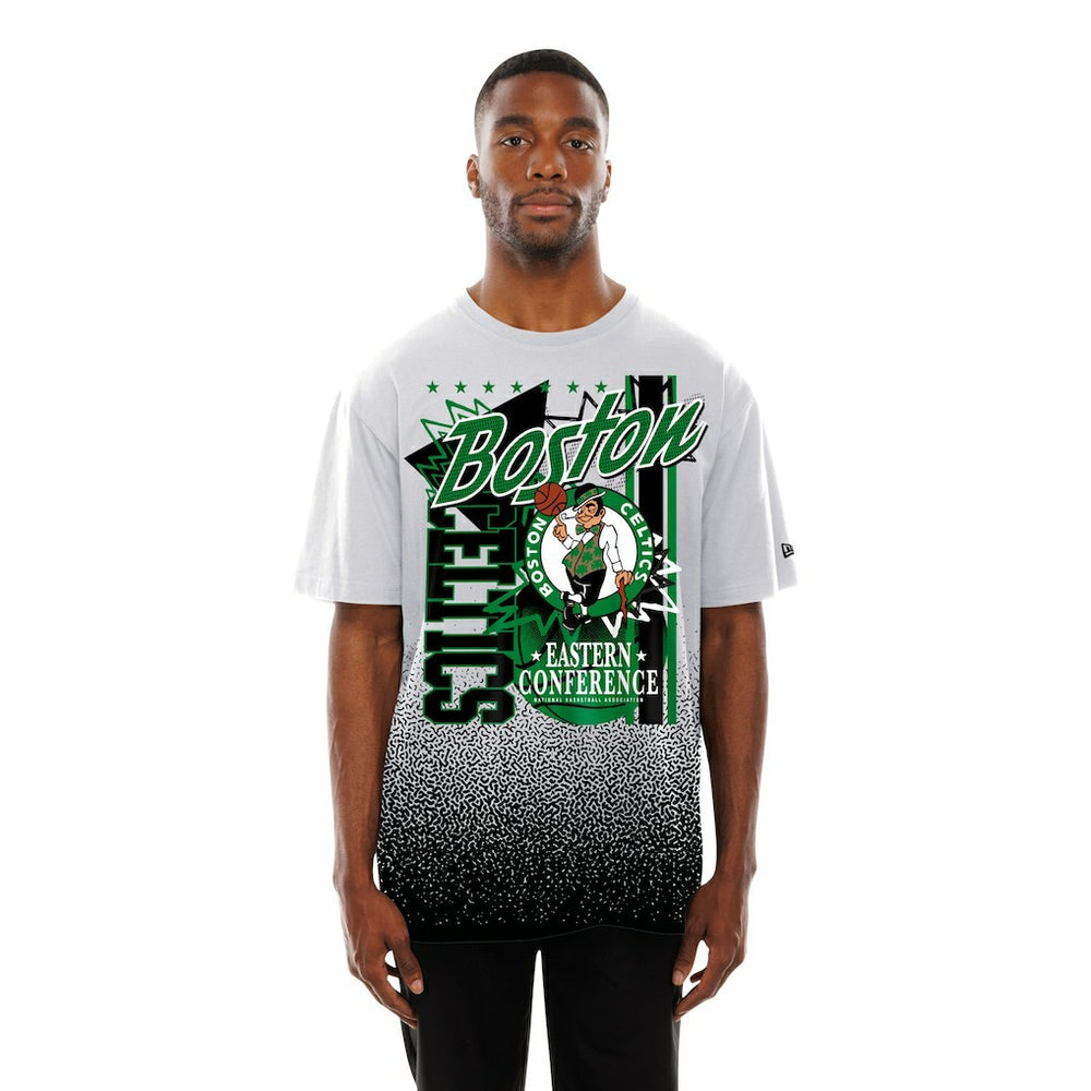 Boston Celtics Injection Sport Classics T-Shirt - White | New Era discount