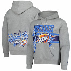 Oklahoma City Thunder Injection Sport Classics Fleece Hoodie - Heather Gray | New Era shop
