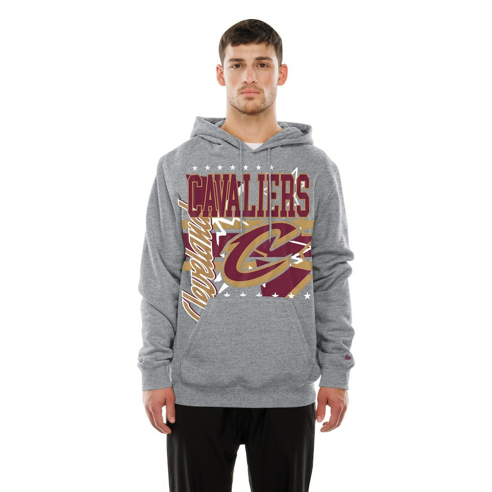 Cleveland Cavaliers Injection Sport Classics Fleece Hoodie sale - Heather Gray | New Era outlet