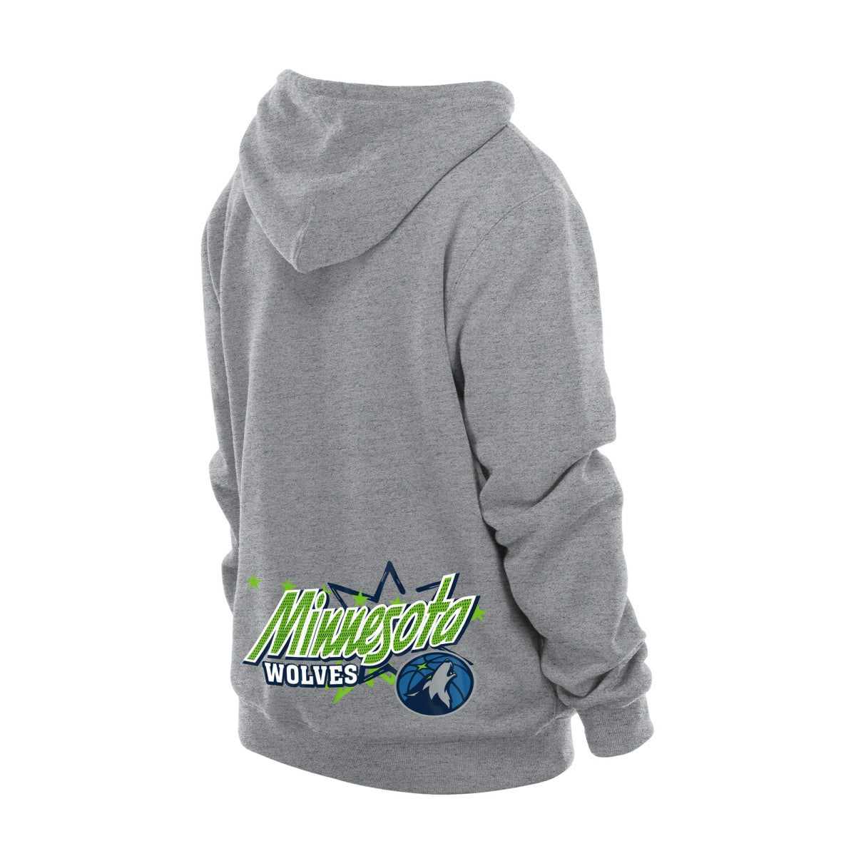 Minnesota Timberwolves Injection Sport Classics Fleece Hoodie - Heather Gray | New Era for sale