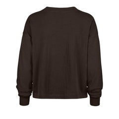 Cleveland Browns '47 Women's Outreach City Oversized Long Sleeve T-Shirt - Brown for sale