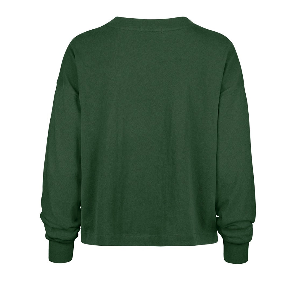 Green Bay Packers '47 Women's Outreach City Oversized Long Sleeve T-Shirt - Green on sale