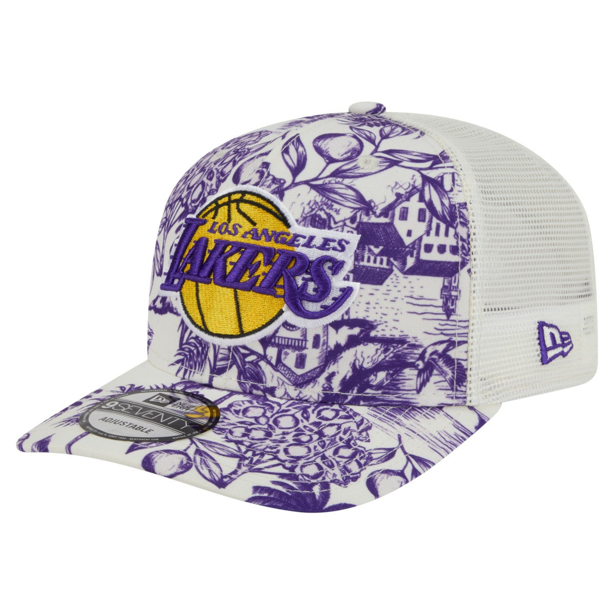 Los Angeles Lakers Lemon Tree 9SEVENTY Adjustable Hat - White | New Era on sale