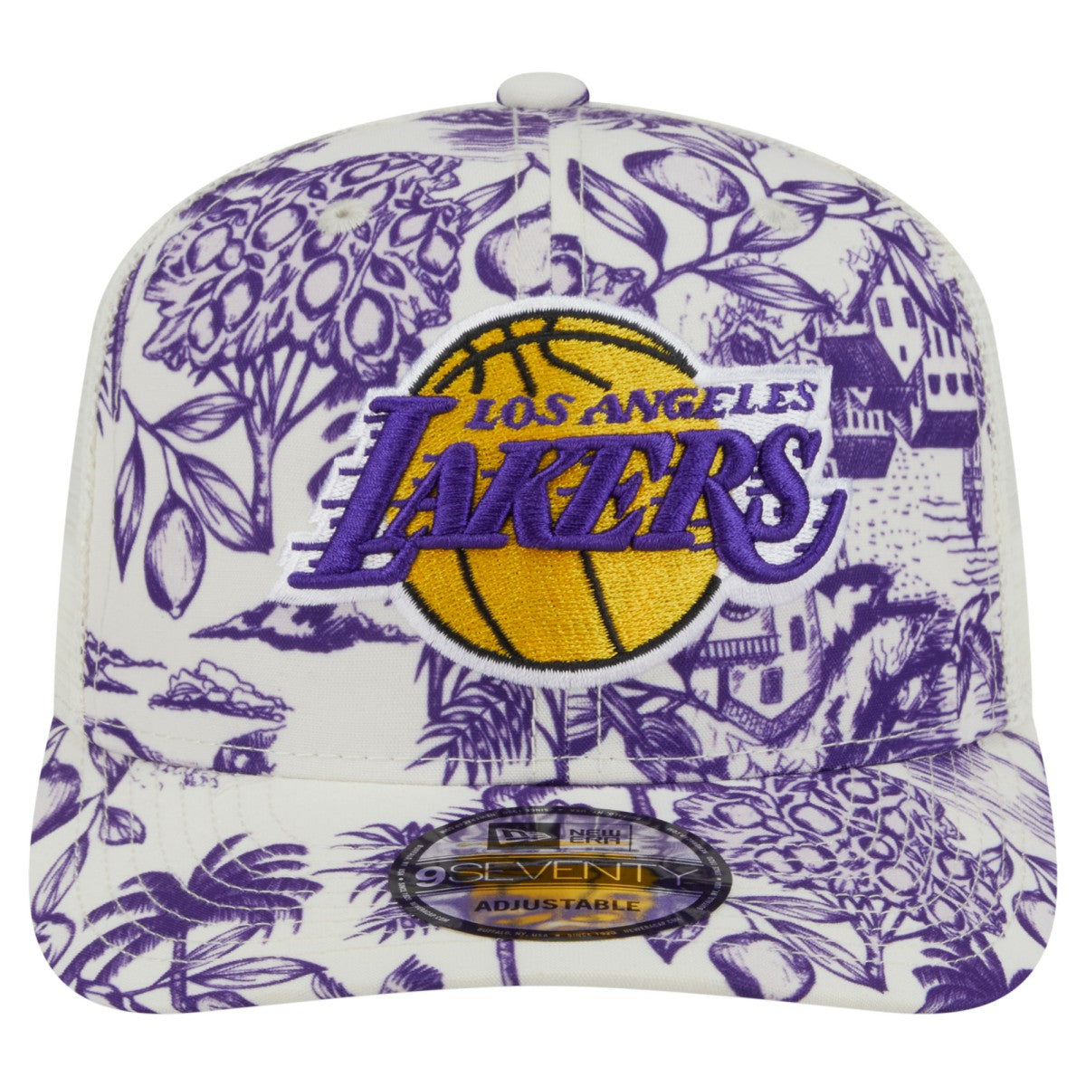 Los Angeles Lakers Lemon Tree 9SEVENTY Adjustable Hat - White | New Era on sale