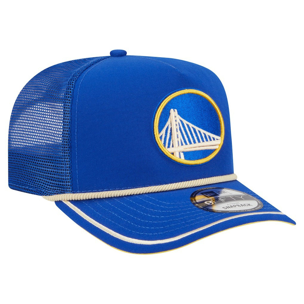 Golden State Warriors Vintage Team Rope A-Frame 9FIFTY Snapback Hat sale - Royal | New Era sale
