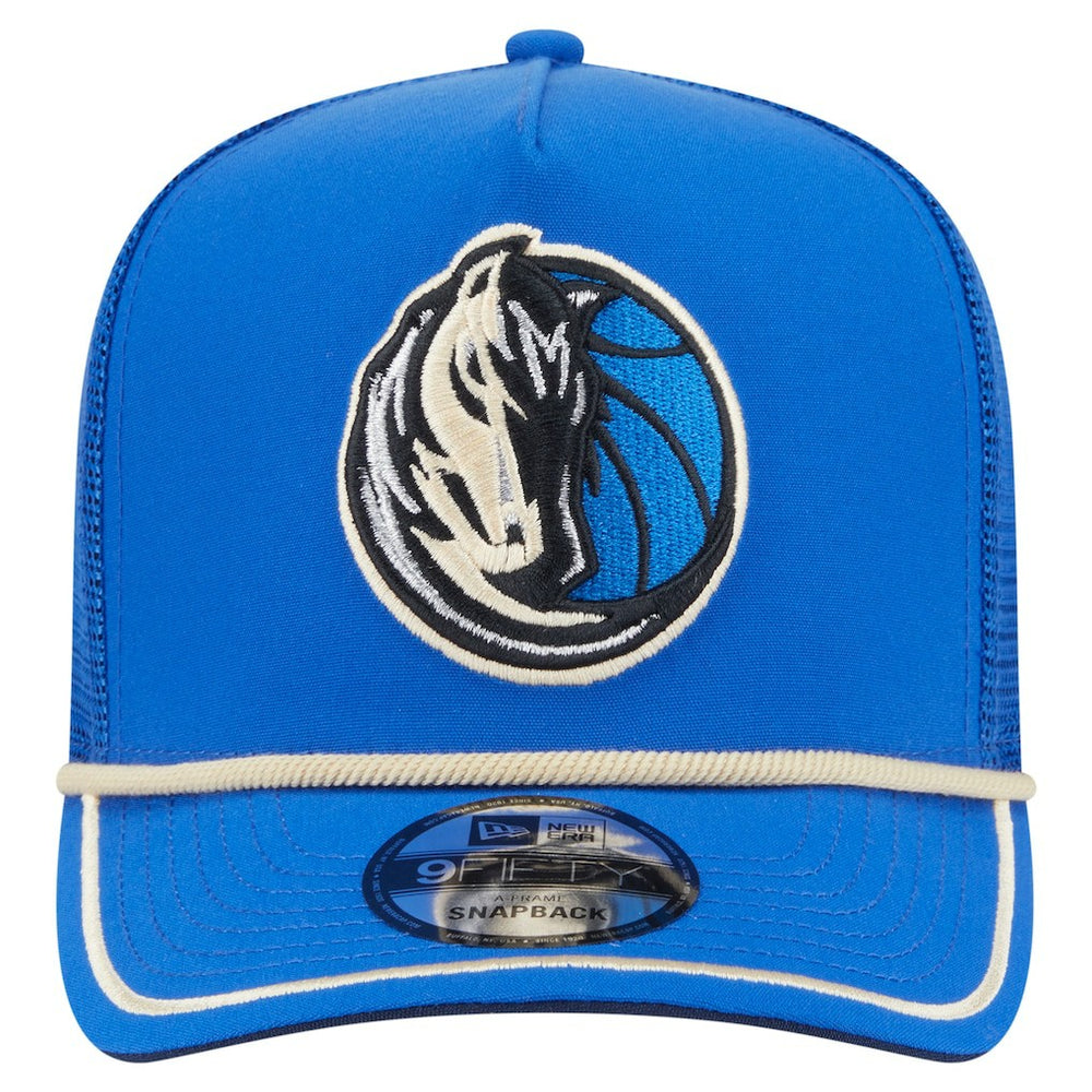 Dallas Mavericks Vintage Team Rope A-Frame 9FIFTY Snapback Hat sale - Blue | New Era online