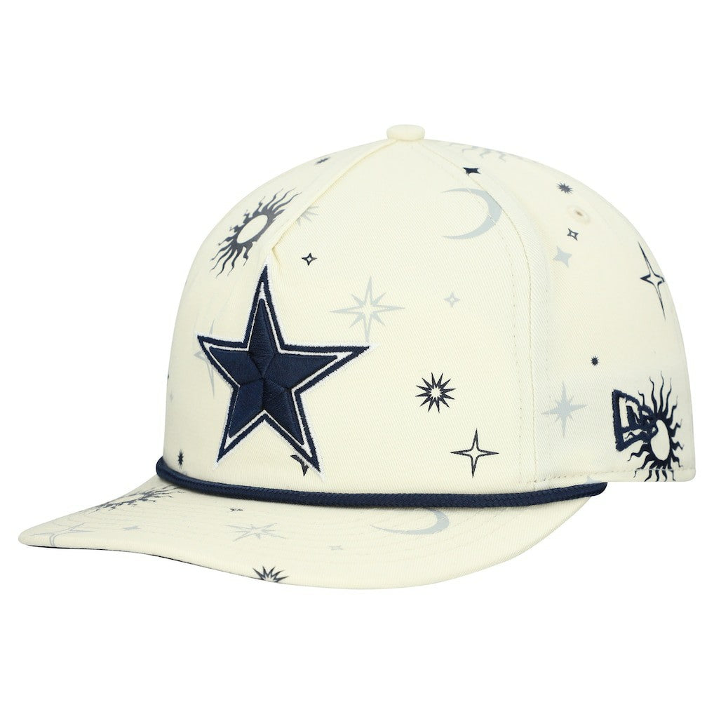 Dallas Cowboys New Era Celestial Golfer Snapback Hat - Stone outlet
