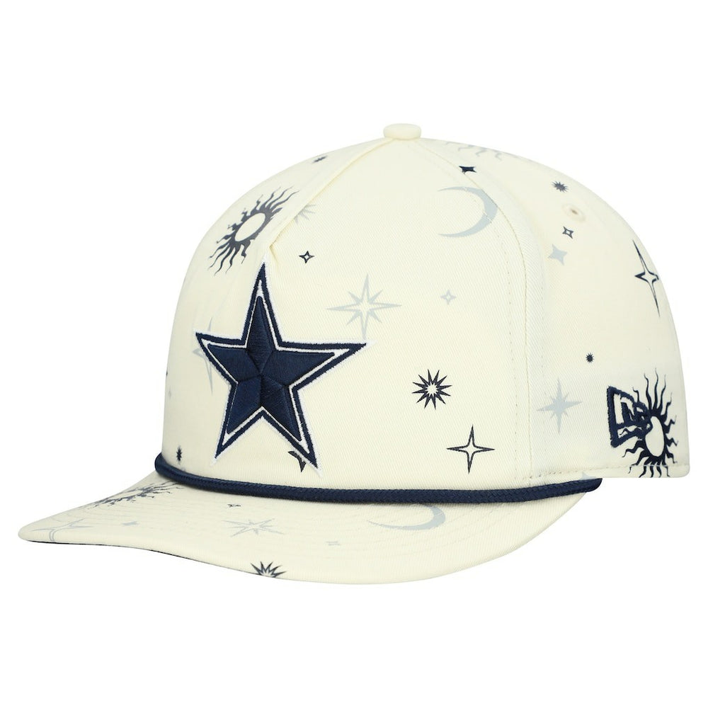 Dallas Cowboys New Era Celestial Golfer Snapback Hat - Stone outlet