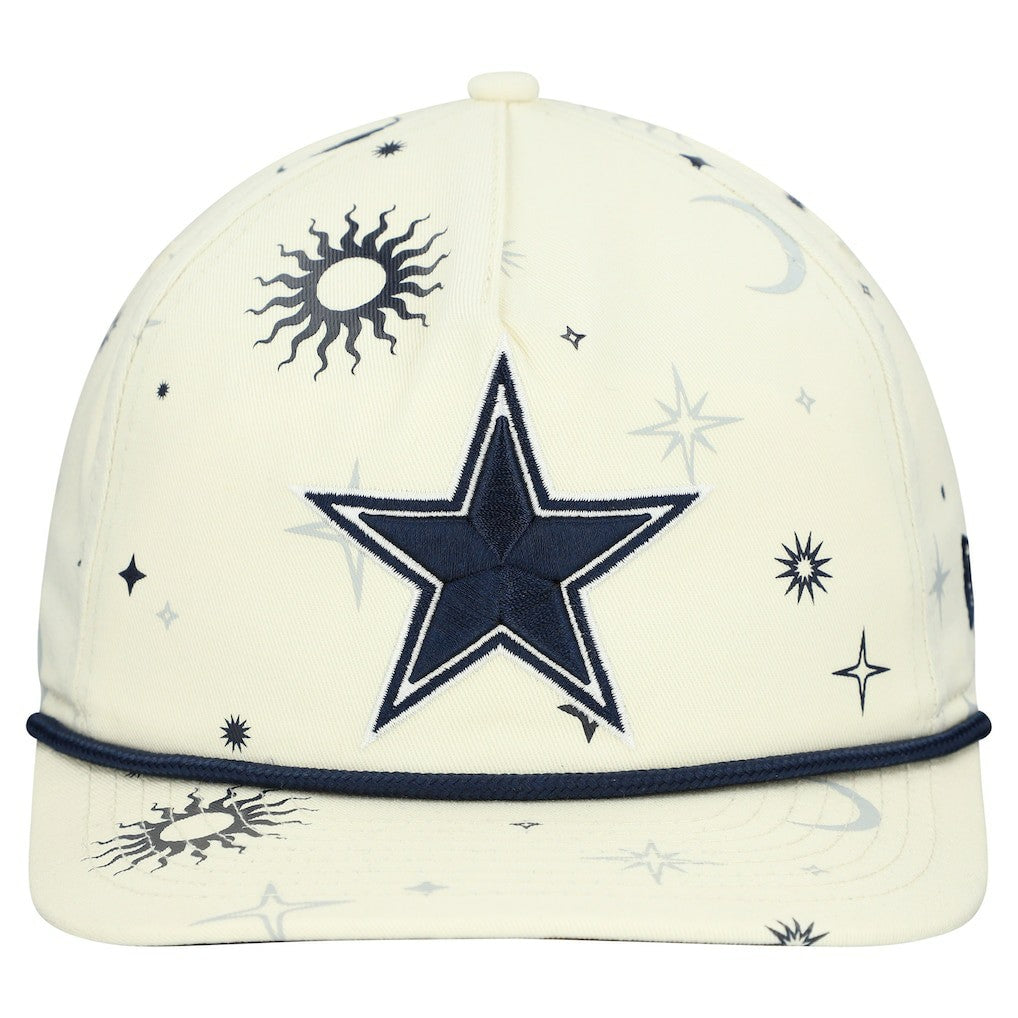 Dallas Cowboys New Era Celestial Golfer Snapback Hat - Stone outlet
