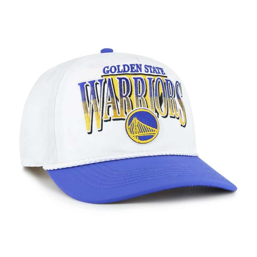 Golden State Warriors '47 Tribute Two-Tone Hitch Adjustable Hat sale - White/Royal | 47 brand outlet