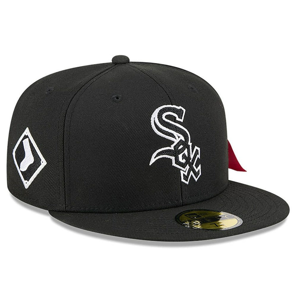 Chicago White Sox x Alpha Industries 59FIFTY Fitted Hat - Black | New Era