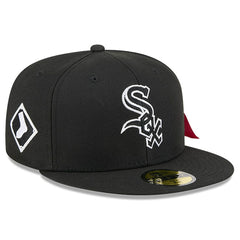 Chicago White Sox x Alpha Industries 59FIFTY Fitted Hat - Black | New Era