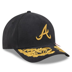 Atlanta Braves x Alpha Industries A-Frame 9FORTY Adjustable Hat - Black | New Era