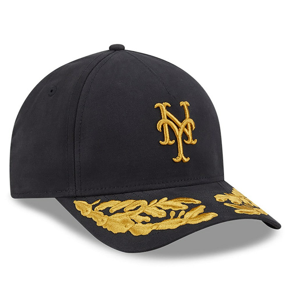 New York Mets x Alpha Industries A-Frame 9FORTY Adjustable Hat - Black | New Era