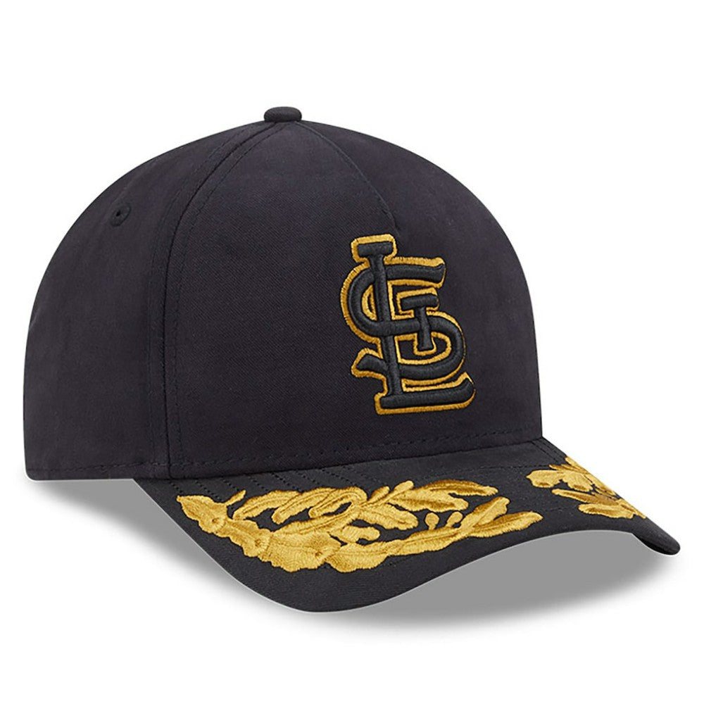 St. Louis Cardinals x Alpha Industries A-Frame 9FORTY Adjustable Hat - Black | New Era