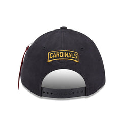 St. Louis Cardinals x Alpha Industries A-Frame 9FORTY Adjustable Hat - Black | New Era