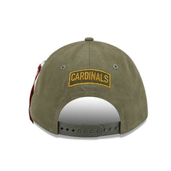St. Louis Cardinals x Alpha Industries A-Frame 9FORTY Adjustable Hat - Olive | New Era