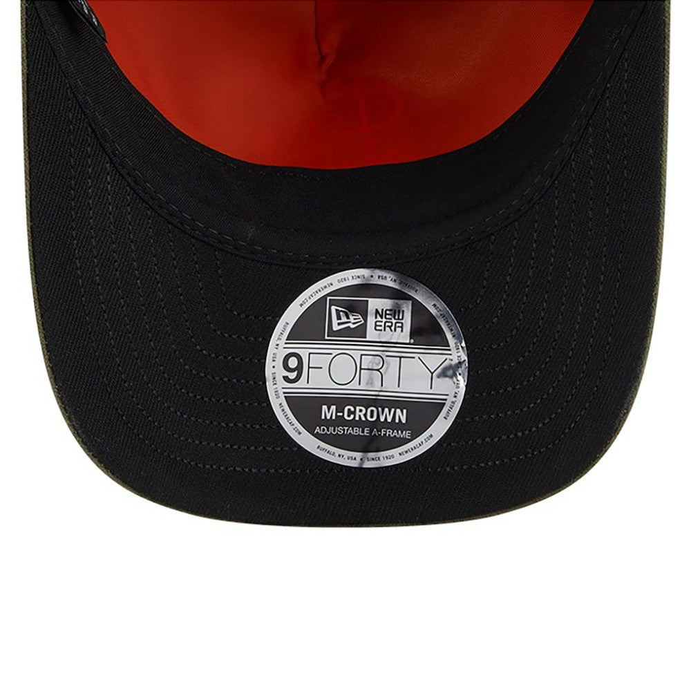 St. Louis Cardinals x Alpha Industries A-Frame 9FORTY Adjustable Hat - Olive | New Era