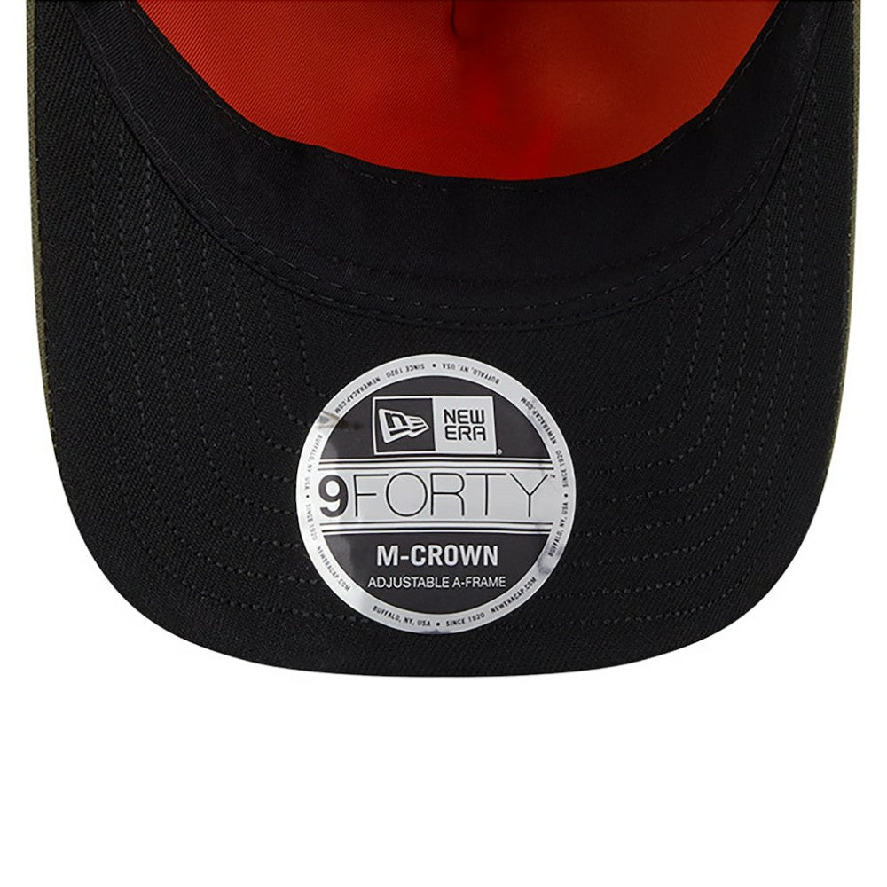 Pittsburgh Pirates x Alpha Industries A-Frame 9FORTY Adjustable Hat - Olive | New Era
