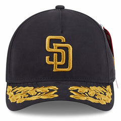 San Diego Padres x Alpha Industries A-Frame 9FORTY Adjustable Hat - Black | New Era