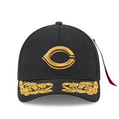 Cincinnati Reds x Alpha Industries A-Frame 9FORTY Adjustable Hat - Black | New Era
