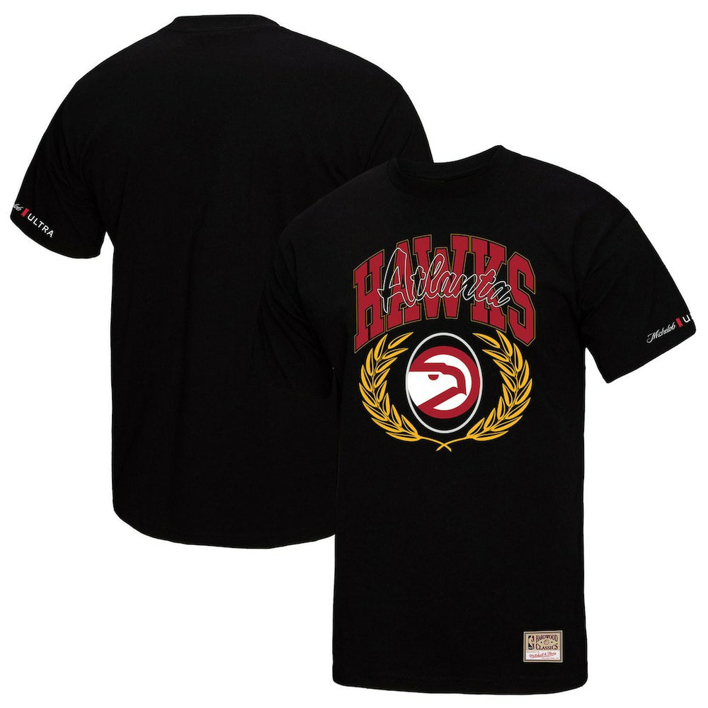 Atlanta Hawks NBA x Michelob Ultra Rewind II T-Shirt - Black | Mitchell & Ness for sale