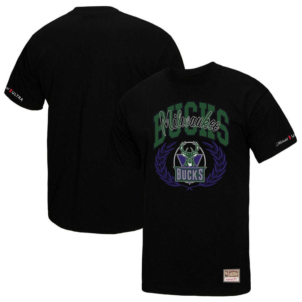 Milwaukee Bucks NBA x Michelob Ultra Rewind II T-Shirt - Black | Mitchell & Ness sale