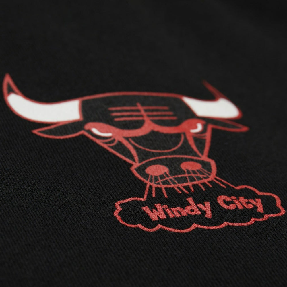 Chicago Bulls NBA x Michelob Ultra Swish & Sip Pullover Hoodie - Black | Mitchell & Ness shop