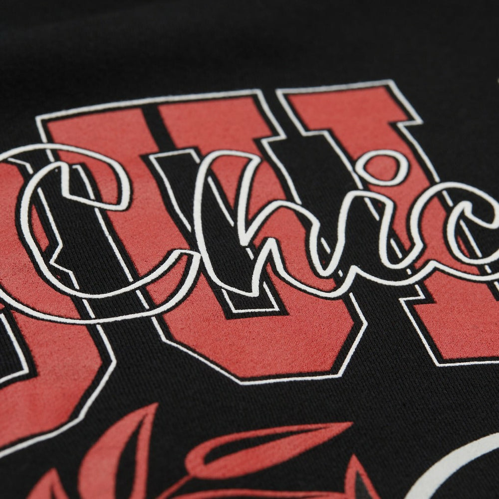 Chicago Bulls NBA x Michelob Ultra Swish & Sip Pullover Hoodie - Black | Mitchell & Ness shop