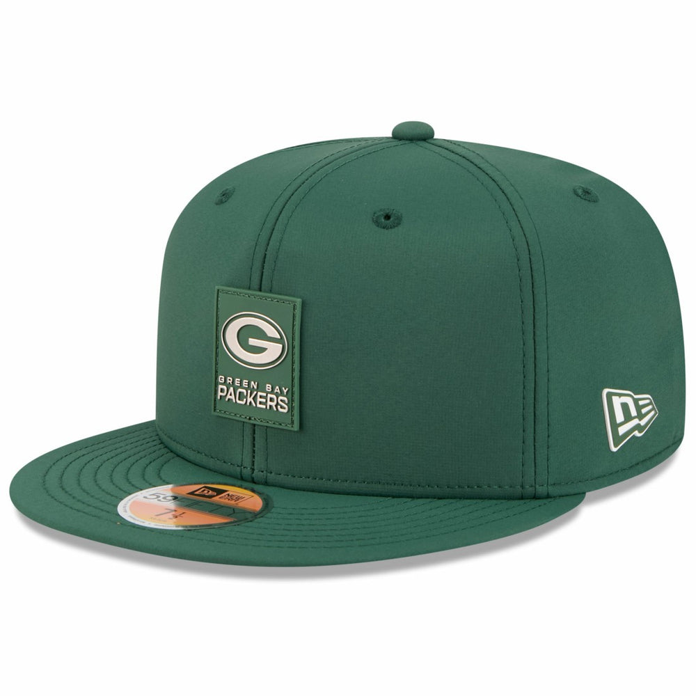 Green Bay Packers New Era 2025 Sideline 59FIFTY Fitted Hat - Green for sale