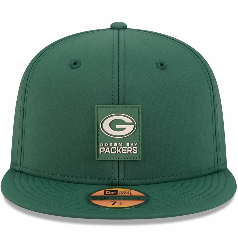 Green Bay Packers New Era 2025 Sideline 59FIFTY Fitted Hat - Green for sale