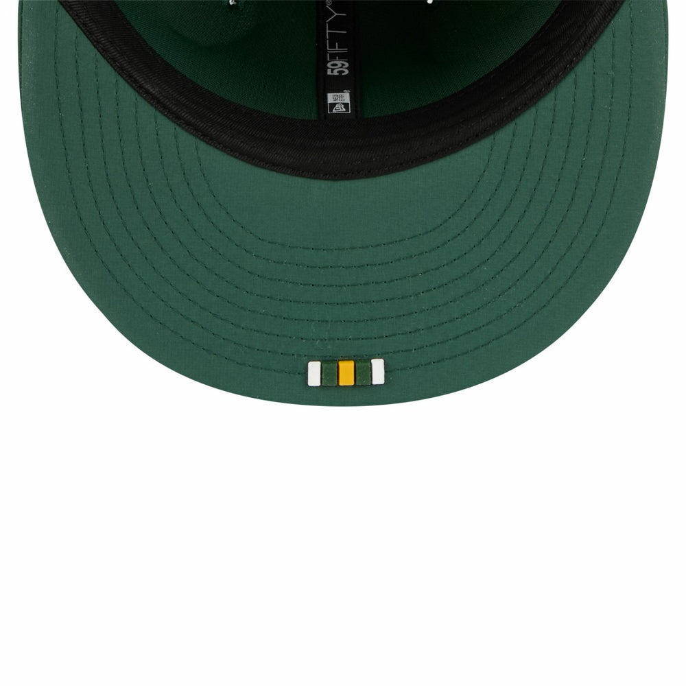 Green Bay Packers New Era 2025 Sideline 59FIFTY Fitted Hat - Green for sale