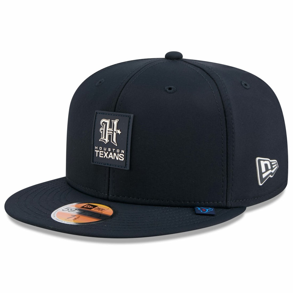 Houston Texans New Era 2025 Sideline H-Town 59FIFTY Fitted Hat - Navy discount