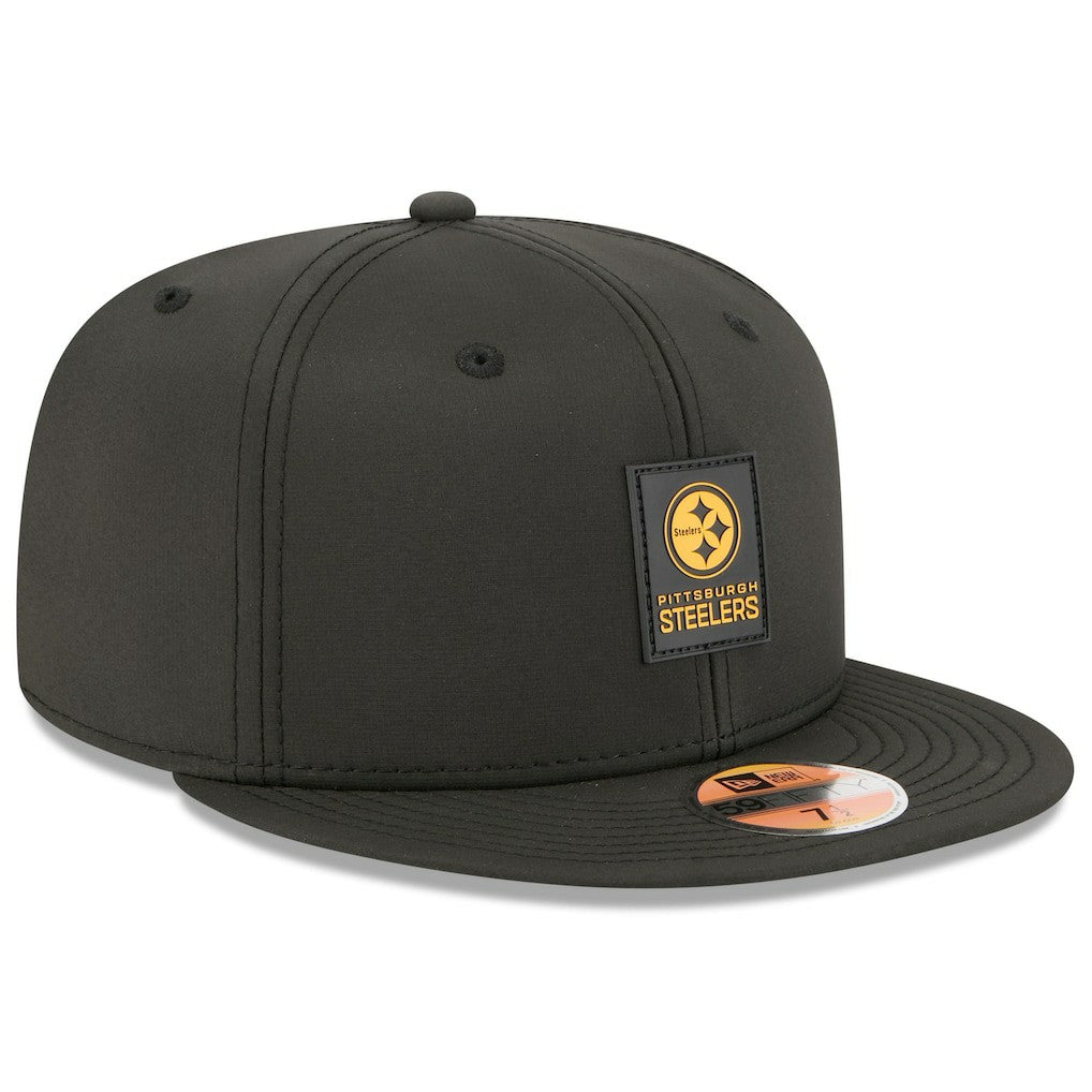 Pittsburgh Steelers New Era 2025 Sideline 59FIFTY Fitted Hat - Black online