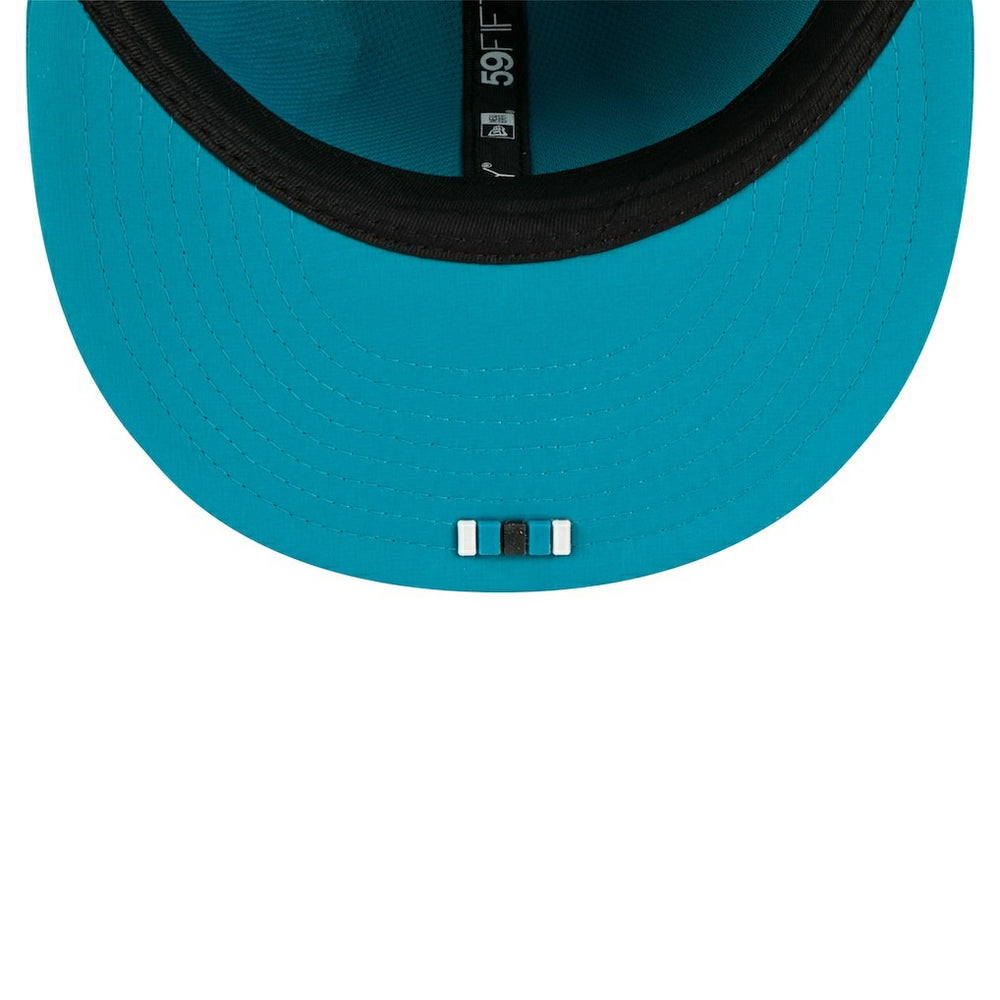 Jacksonville Jaguars New Era 2025 Sideline 59FIFTY Fitted Hat - Teal discount