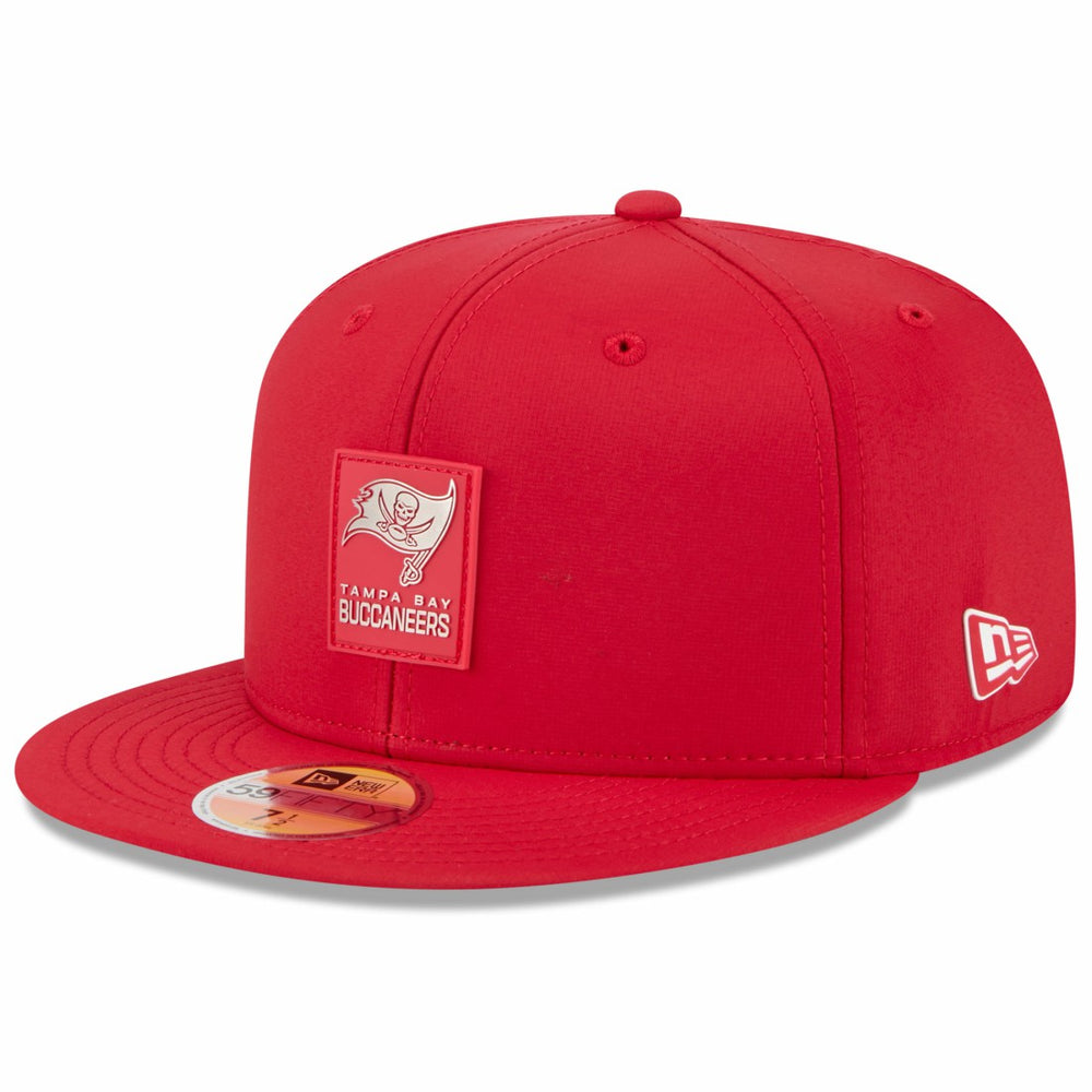 Tampa Bay Buccaneers New Era 2025 Sideline 59FIFTY Fitted Hat - Red discount