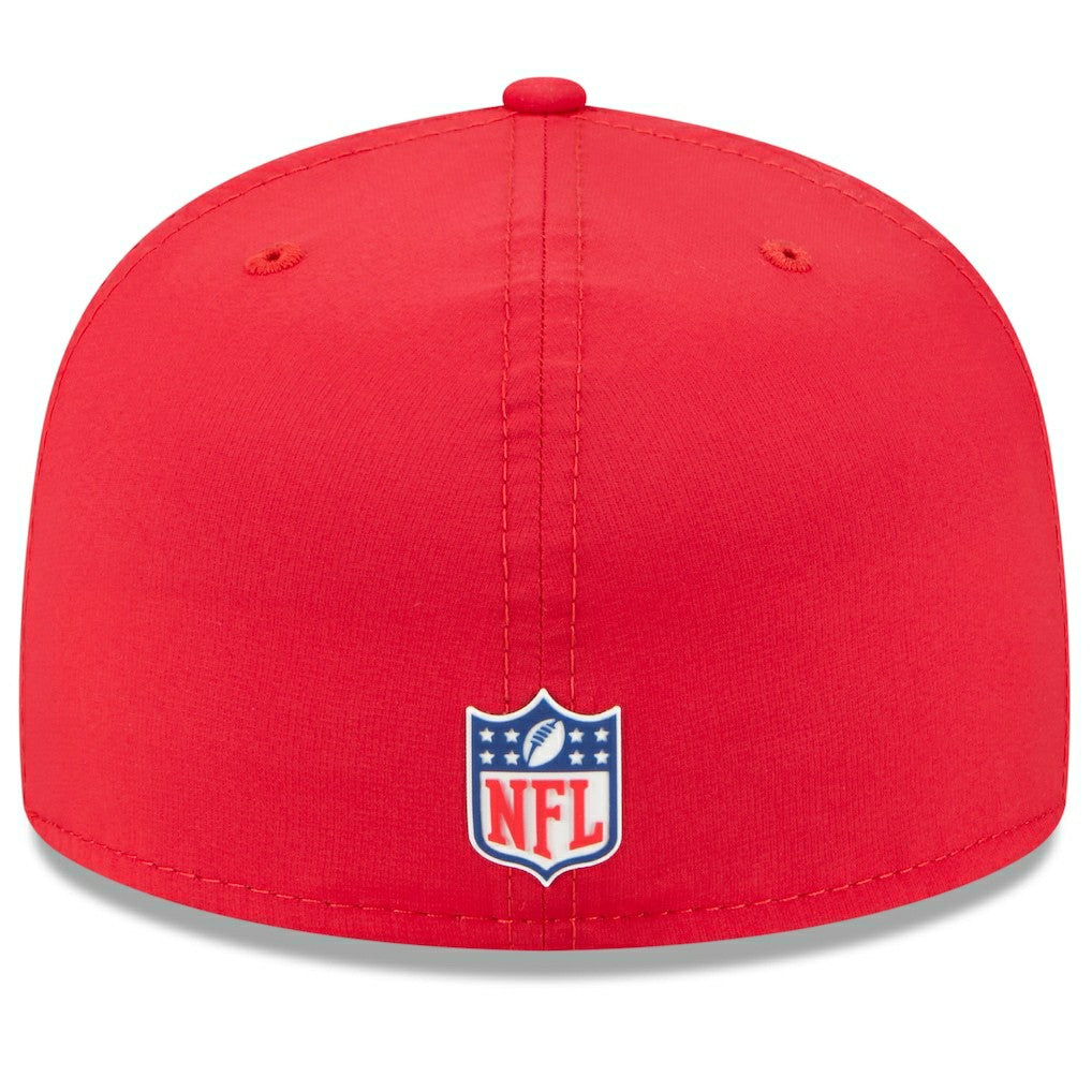 Kansas City Chiefs New Era 2025 Sideline 59FIFTY Fitted Hat - Red cheap