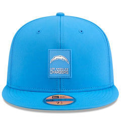 Los Angeles Chargers New Era 2025 Sideline 59FIFTY Fitted Hat - Powder Blue sale