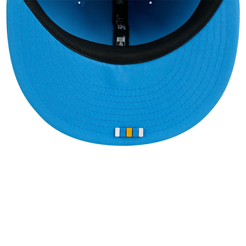 Los Angeles Chargers New Era 2025 Sideline 59FIFTY Fitted Hat - Powder Blue sale