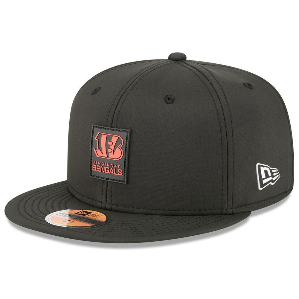 Cincinnati Bengals New Era 2025 Sideline 59FIFTY Fitted Hat - Black cheap