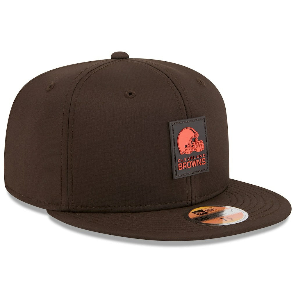 Cleveland Browns New Era 2025 Sideline 59FIFTY Fitted Hat - Brown on sale