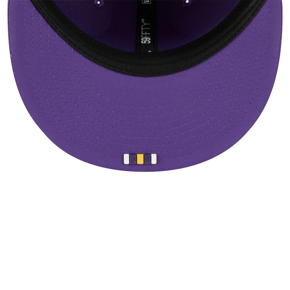 Minnesota Vikings New Era 2025 Sideline 59FIFTY Fitted Hat - Purple for sale