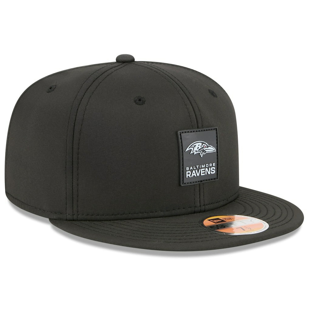 Baltimore Ravens New Era 2025 Sideline 59FIFTY Fitted Hat - Black cheap